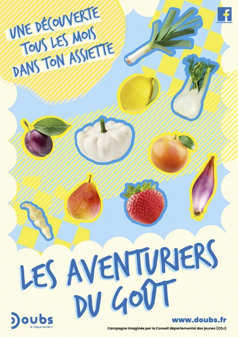 Affiche des aventuriers du goût