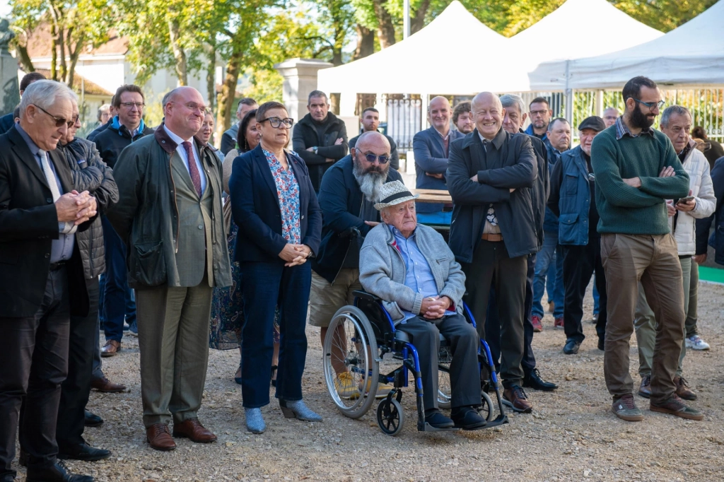 Groupe d'élus à l'inauguration