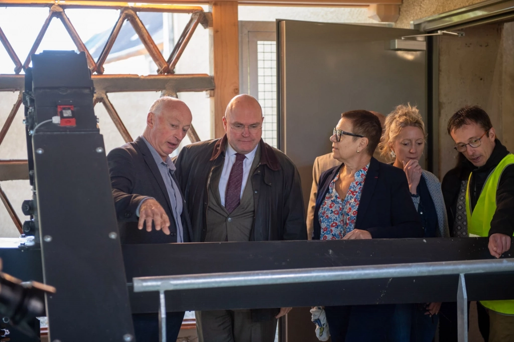 Groupe d'élus à l'inauguration