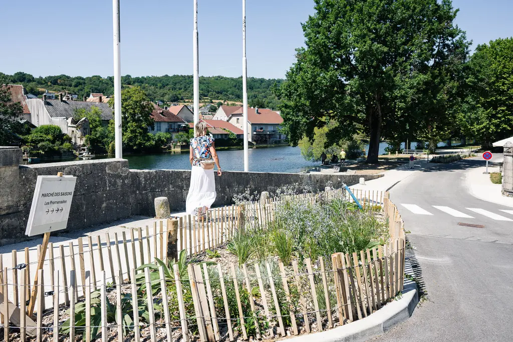 Berges de la Loue à Quingeya